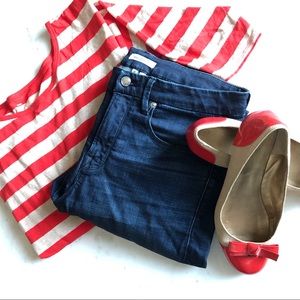 Gap Bateau Neck Striped T-shirt